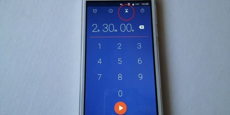 como usar temporizador en el celular exo spanky