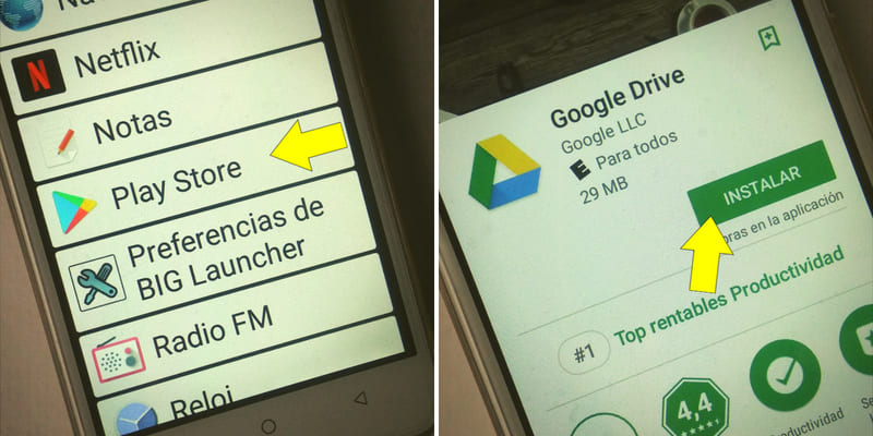 cómo guardar fotos en la nube desde el celular