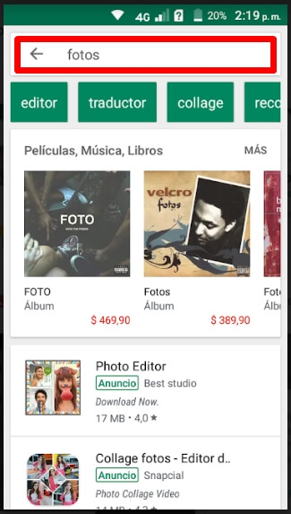 como usar google fotos
