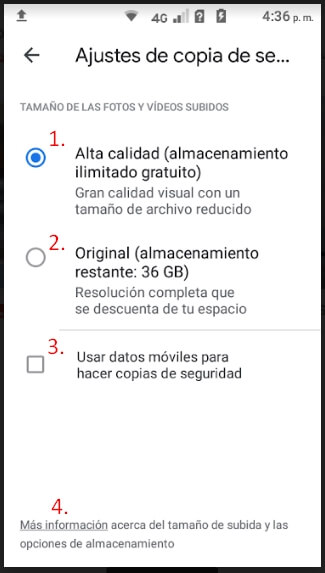 como usar google fotos