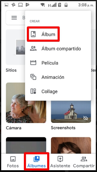 como usar google fotos