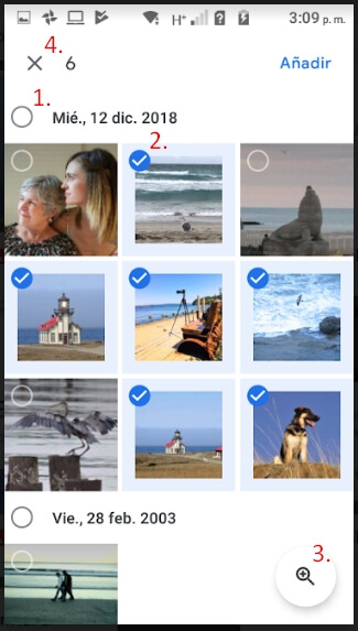 como usar google fotos