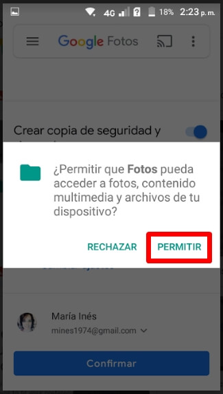 como usar google fotos