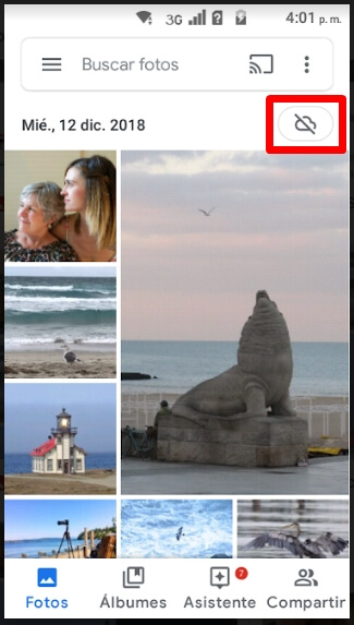 como usar google fotos