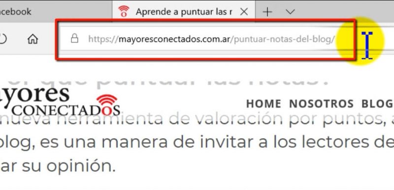 compartir nota blog en facebook