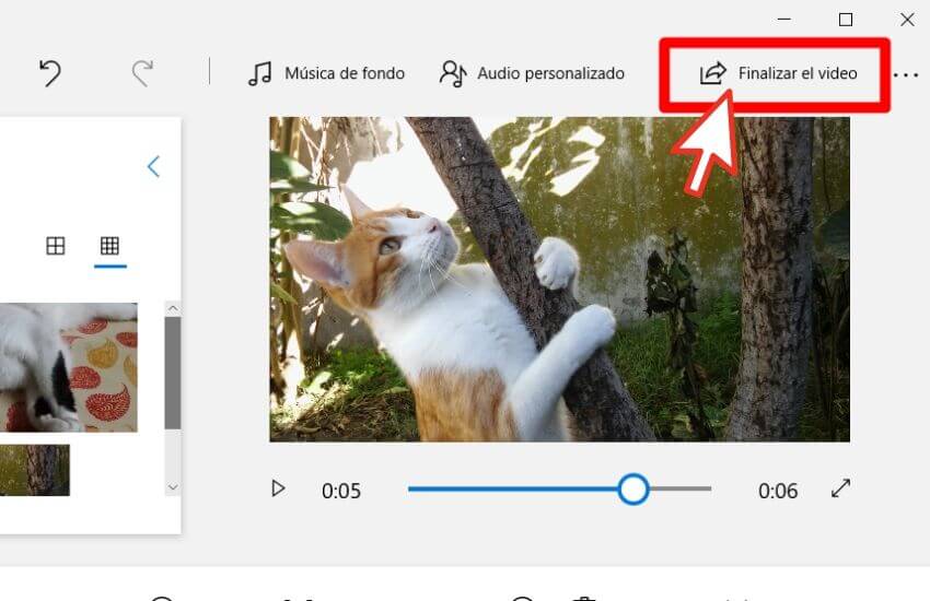 como crear un video con fotos