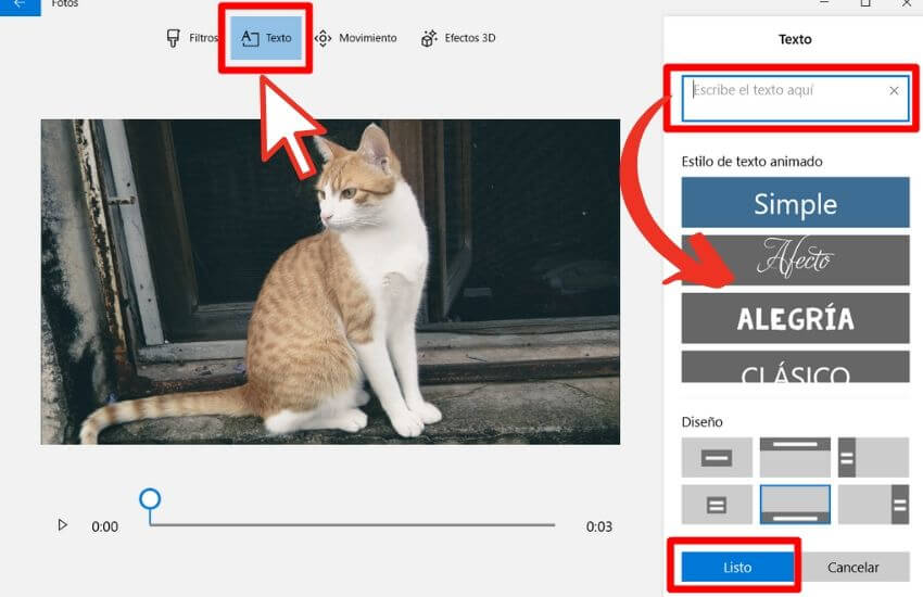 crear video con fotos