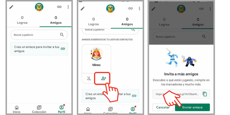 como usar google play juegos