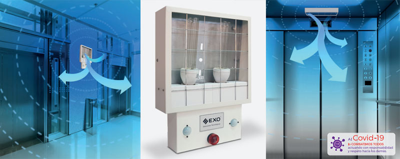 Unidad Germicida UVGI EXO LANIN UV-50