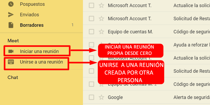 como usar google meet