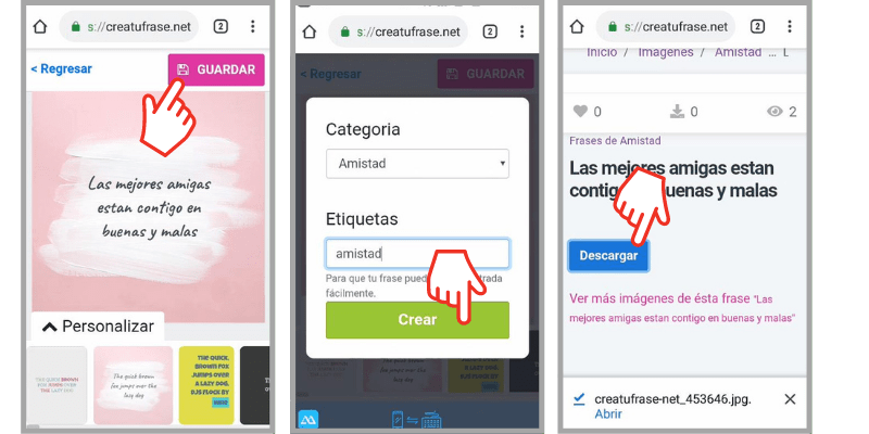 crear tarjetas digitales