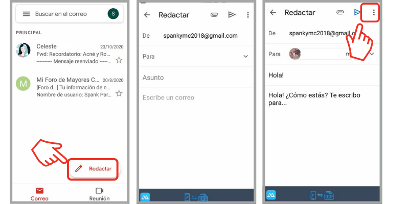 programar correos en gmail