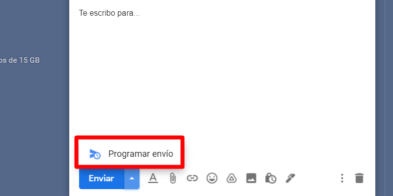 programar correos en gmail