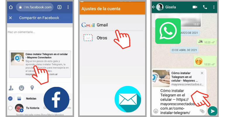 compartir contenido del blog