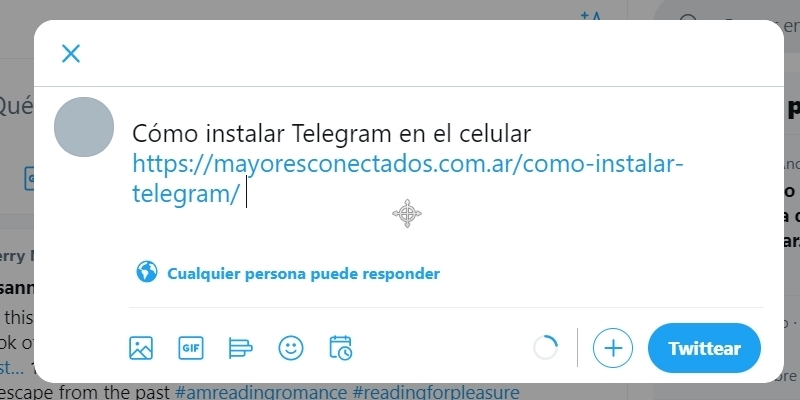 compartir contenido del blog