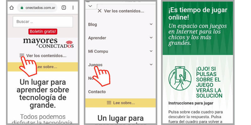 juegos en menos de un minuto